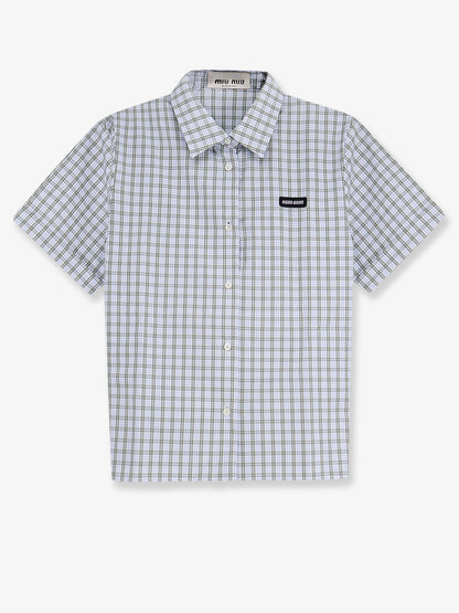 Camicia in cotone Madras thumbnail
