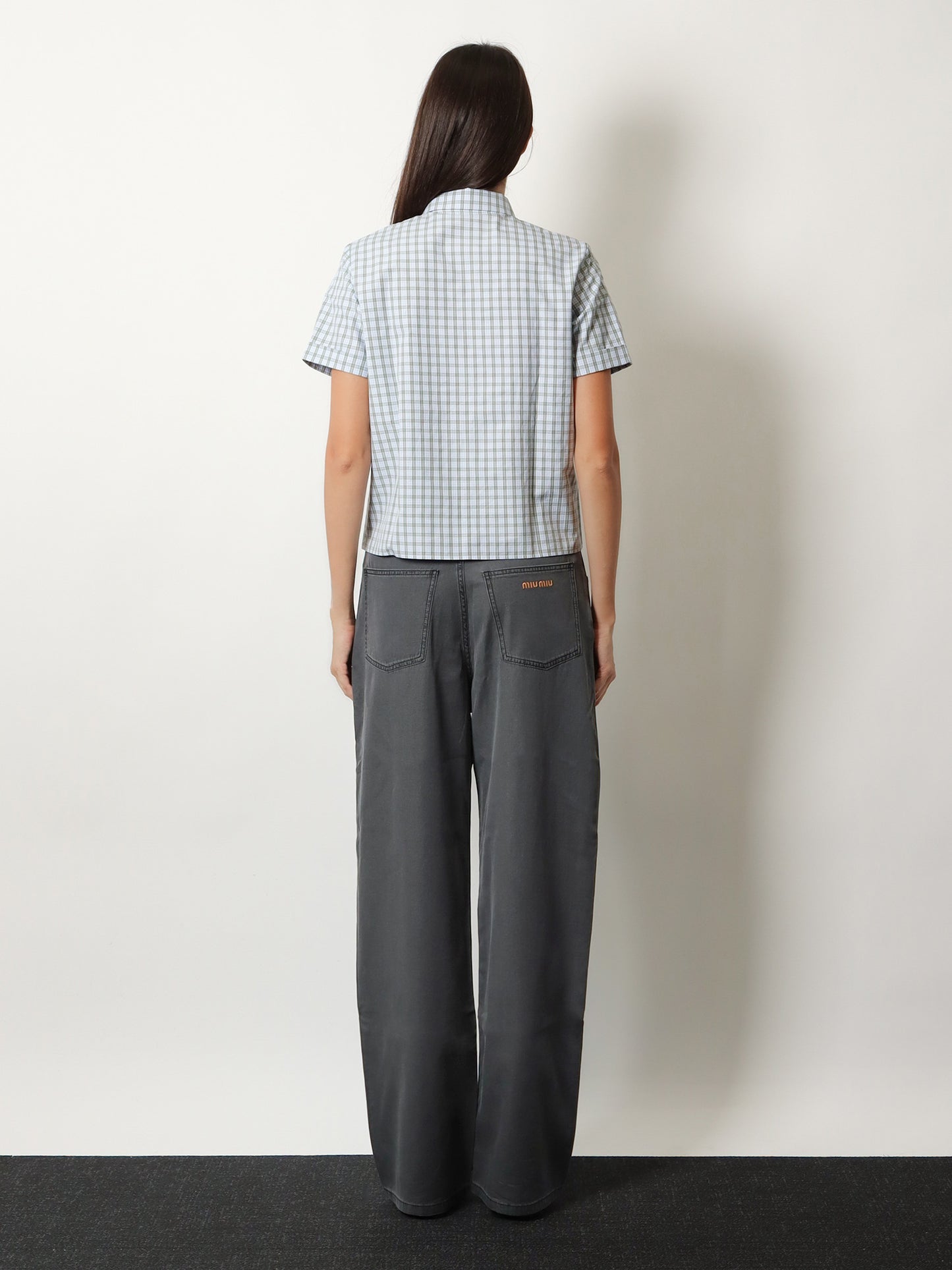 Camicia in cotone Madras