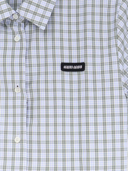 Camicia in cotone Madras thumbnail