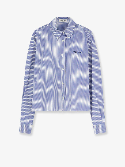 Striped cotton shirt