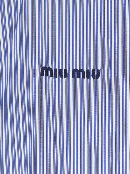 Striped cotton shirt thumbnail