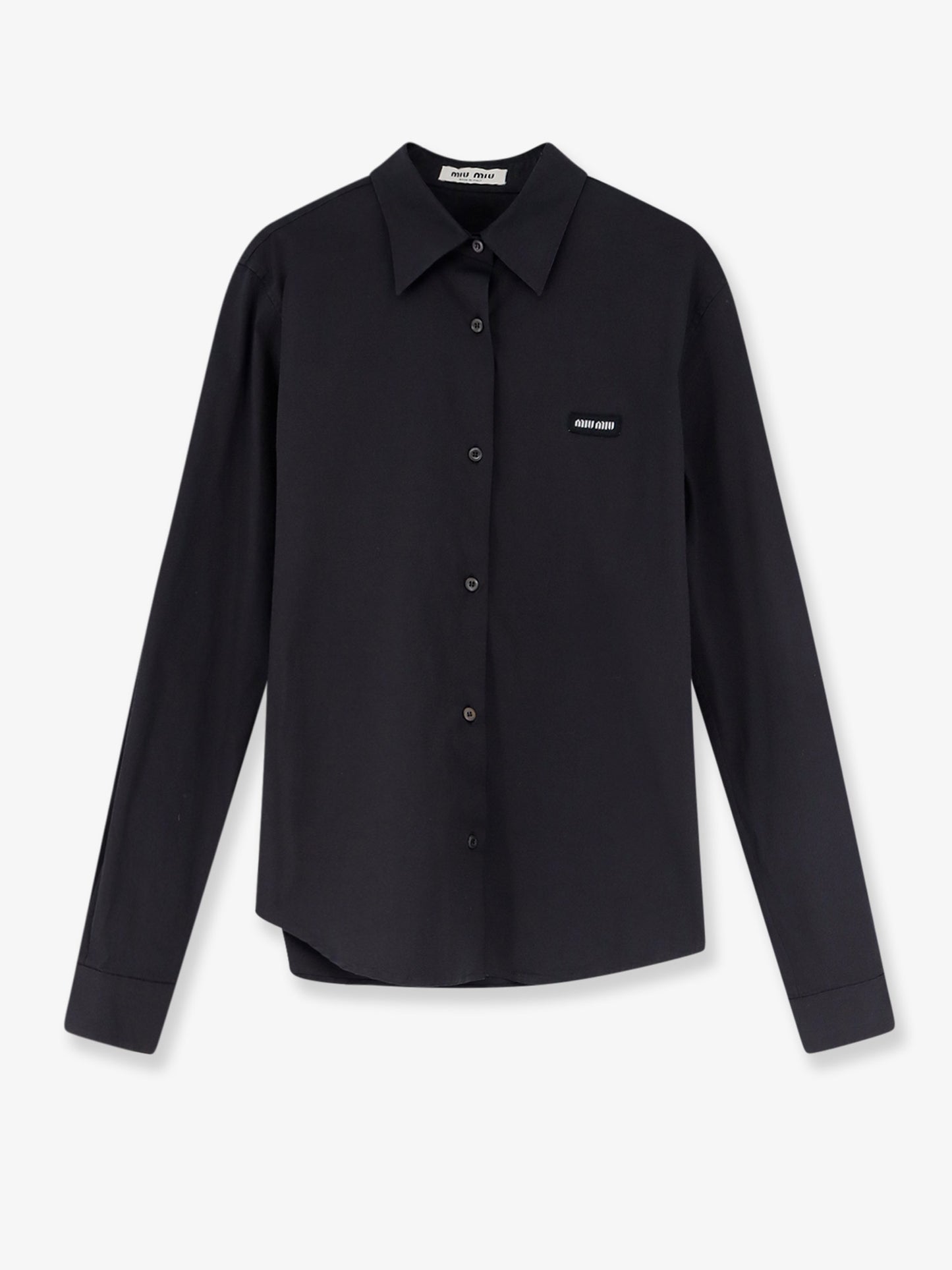 Stretch poplin shirt