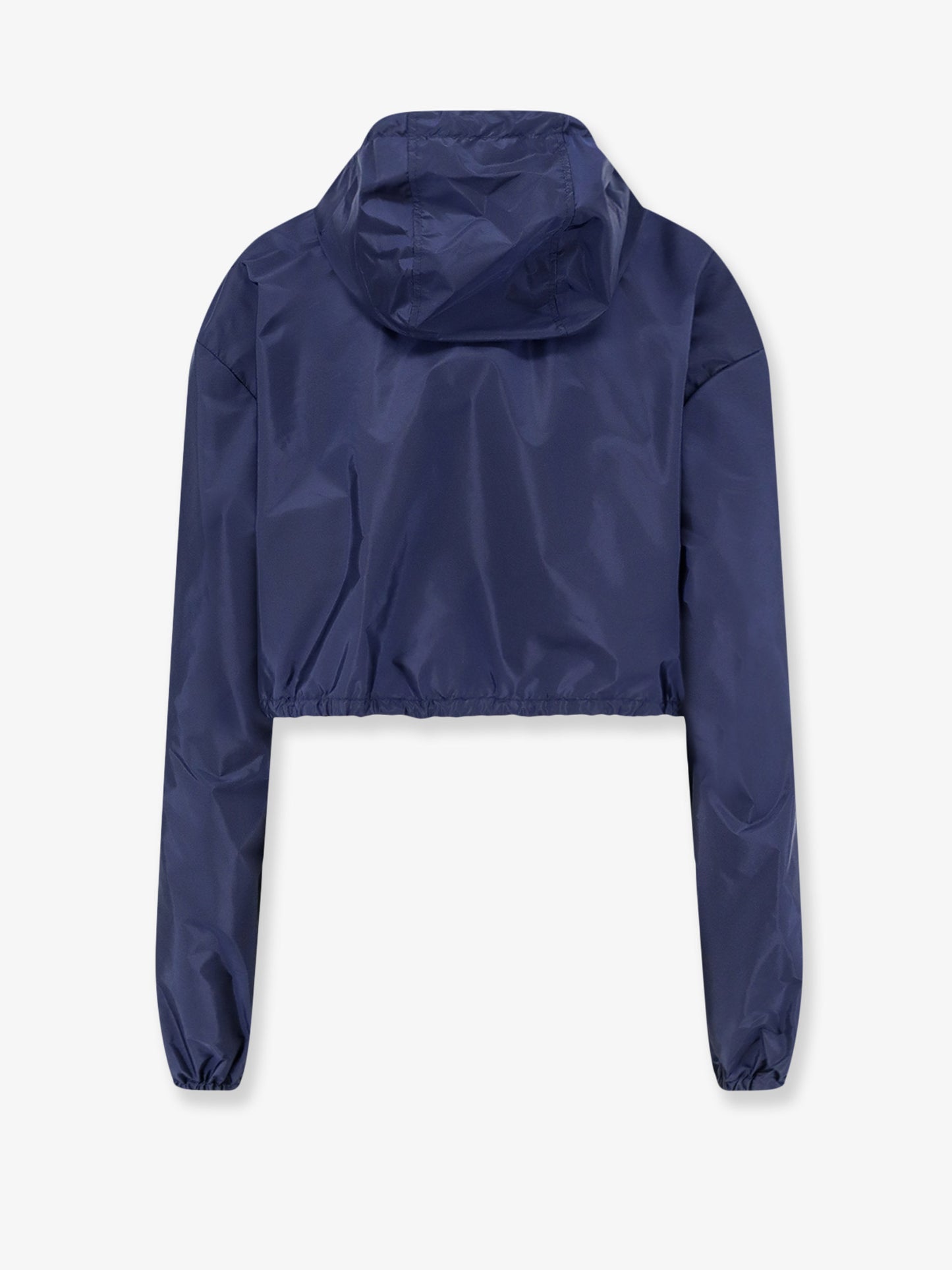 Cropped recycled nylon jacket