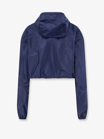 Cropped recycled nylon jacket thumbnail