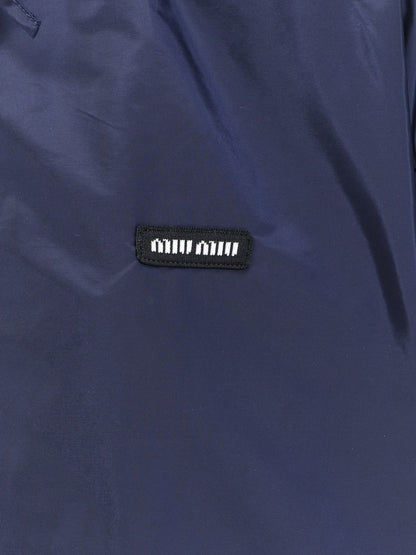 Cropped recycled nylon jacket thumbnail