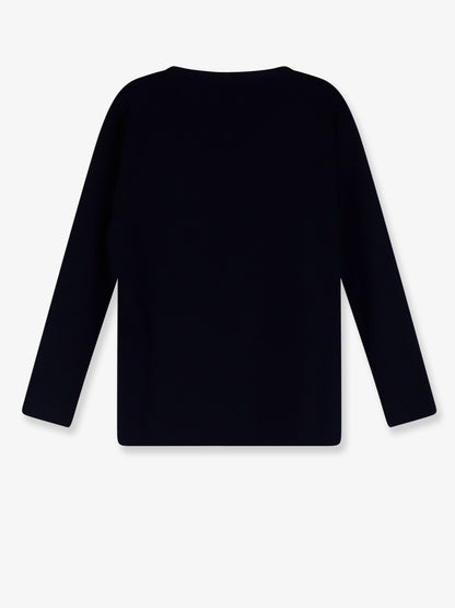 Wool sweater with lettering logo thumbnail