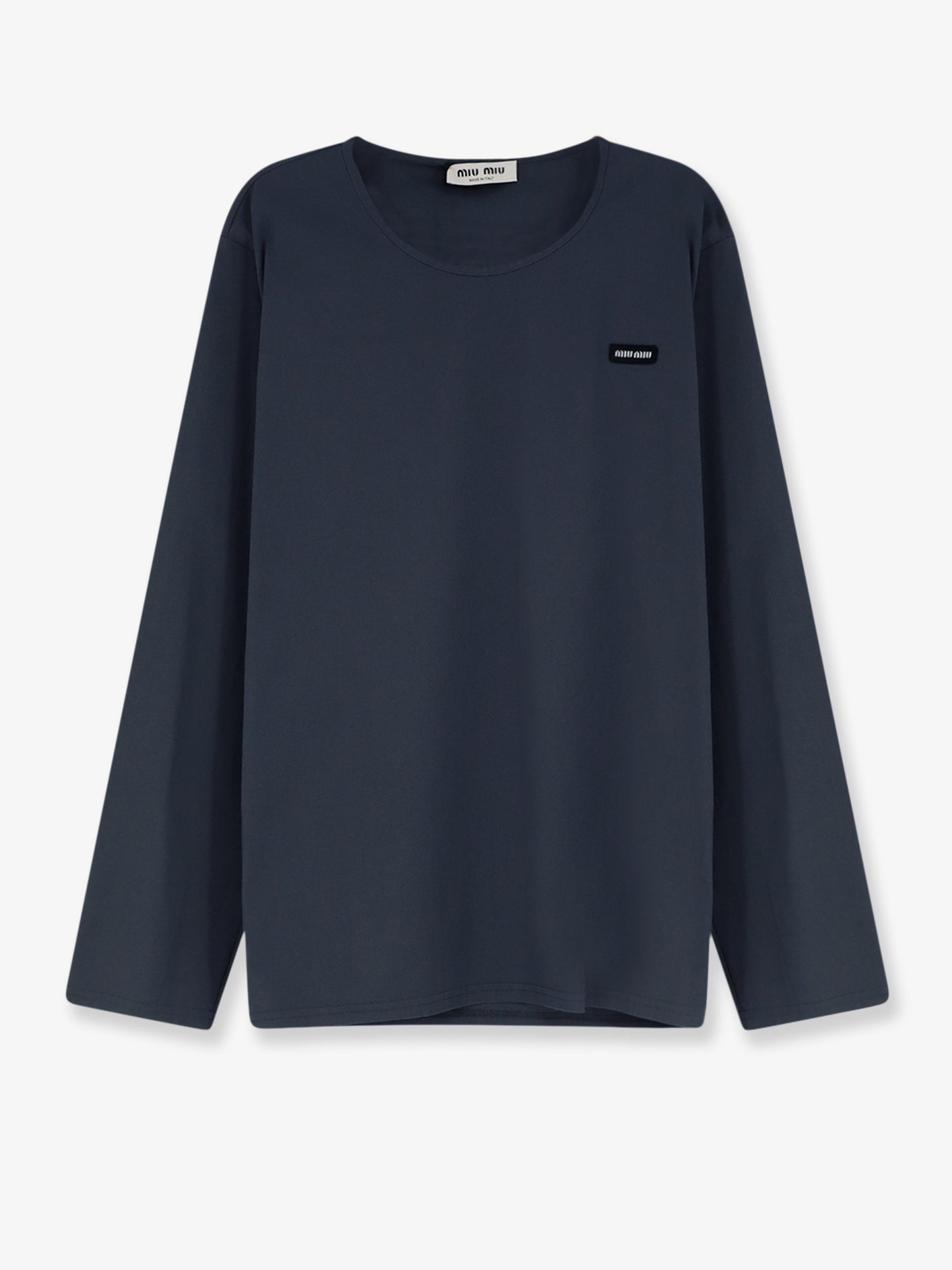 Stretch poplin top