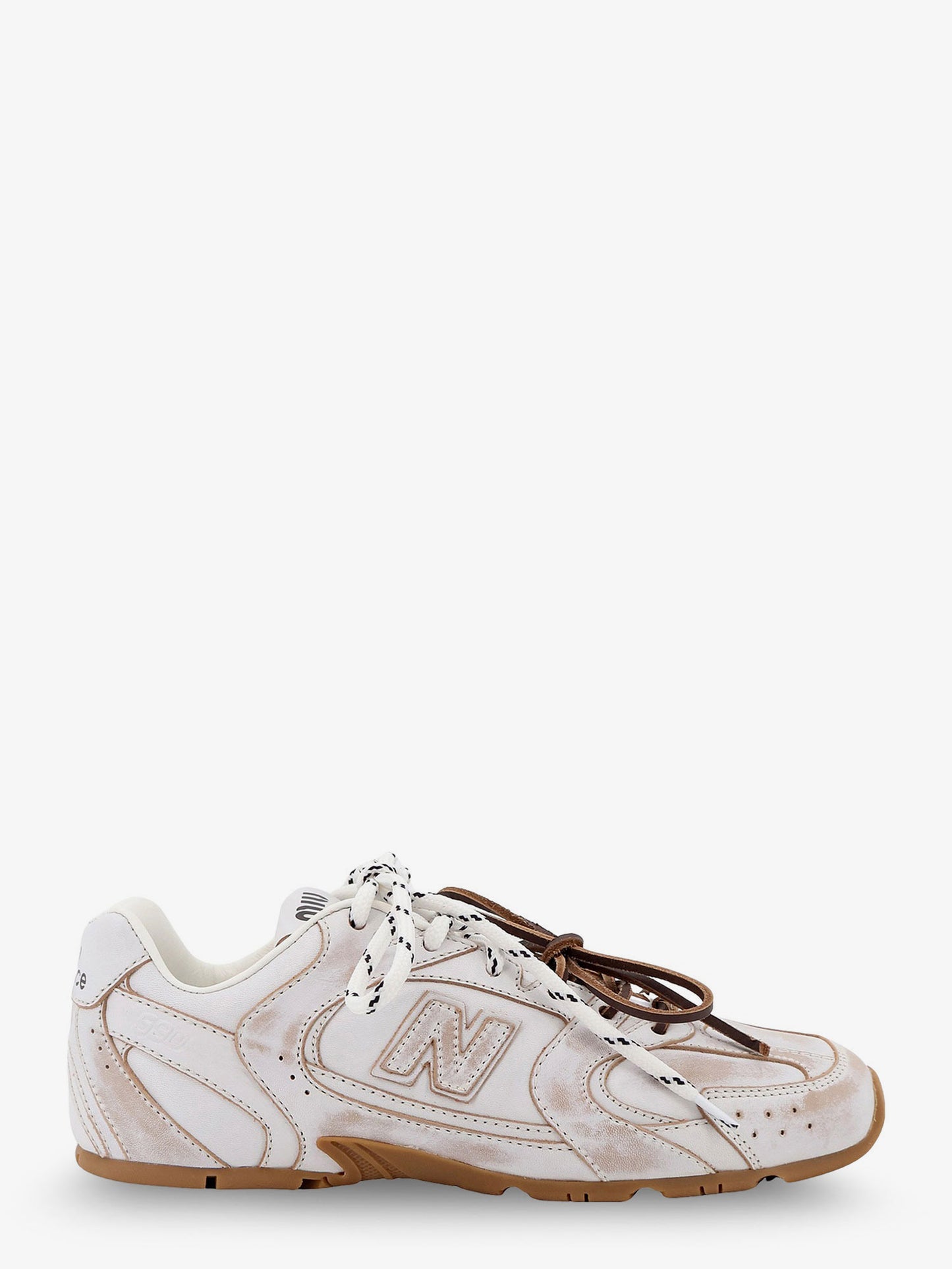 New Balance X Miu Miu 530 SL leather sneakers