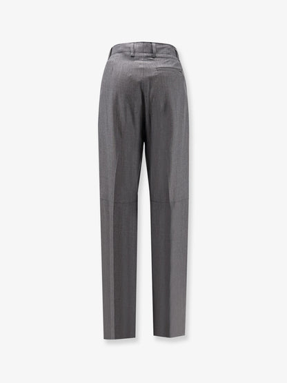 Virgin wool and cotton trousers thumbnail