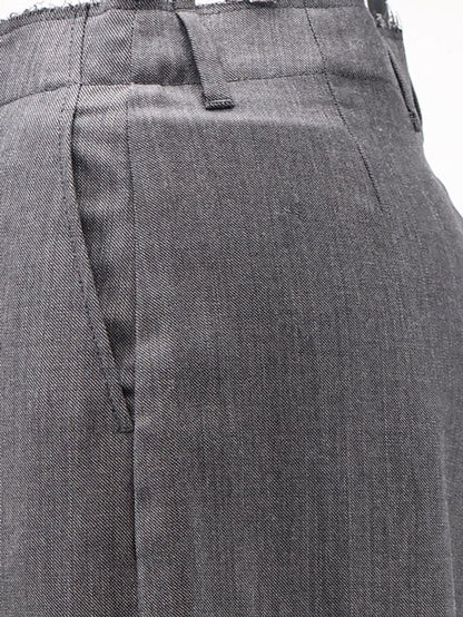 Virgin wool and cotton trousers thumbnail