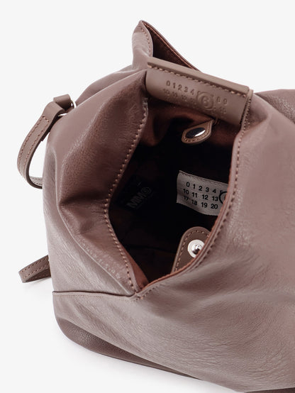 Japanese leather crossbody bag thumbnail
