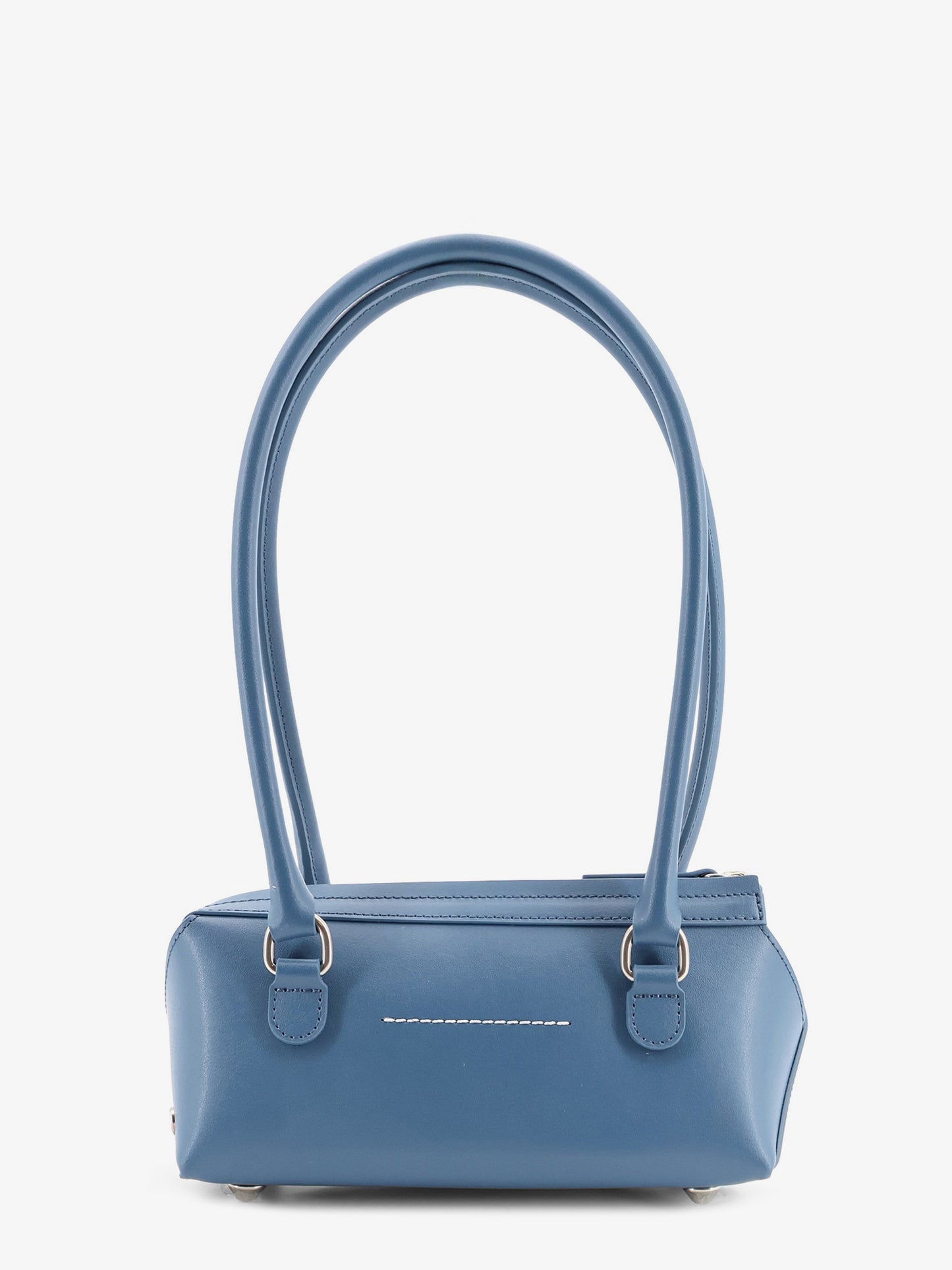 Mini Bauletto leather shoulder bag