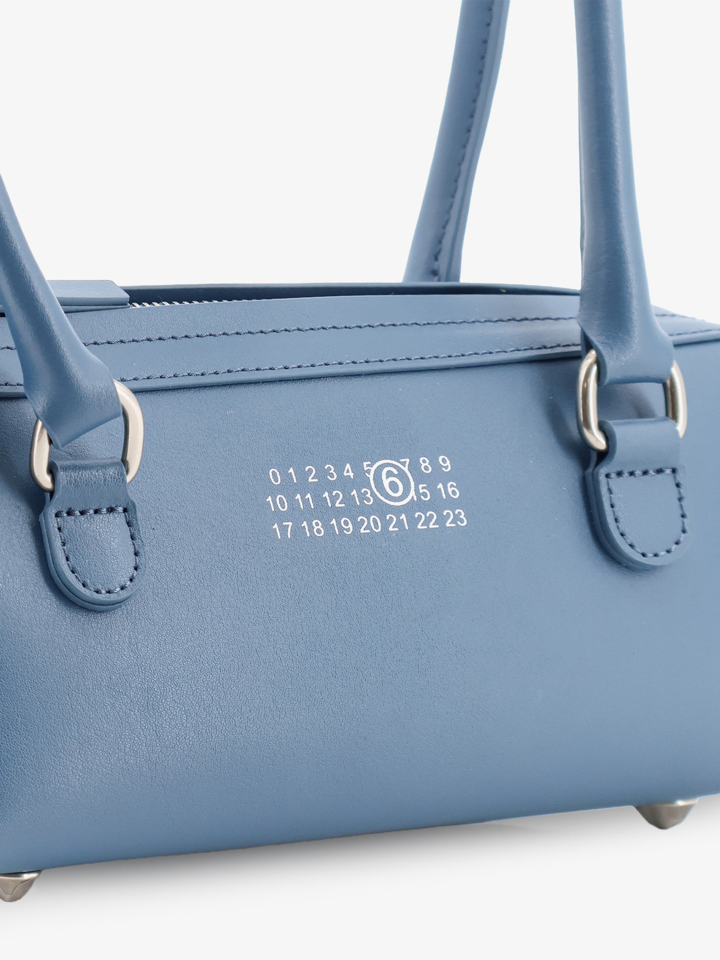 Mini Bauletto leather shoulder bag