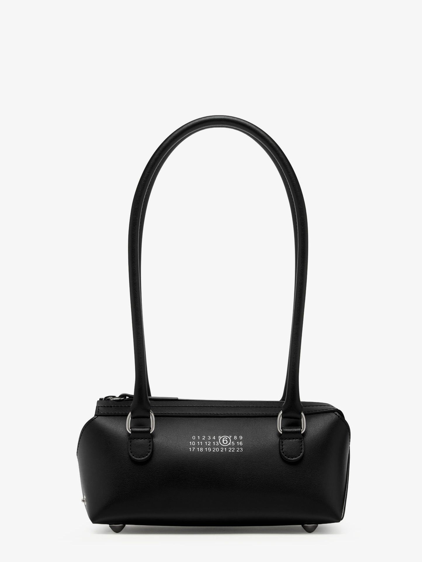 Mini Bauletto leather shoulder bag