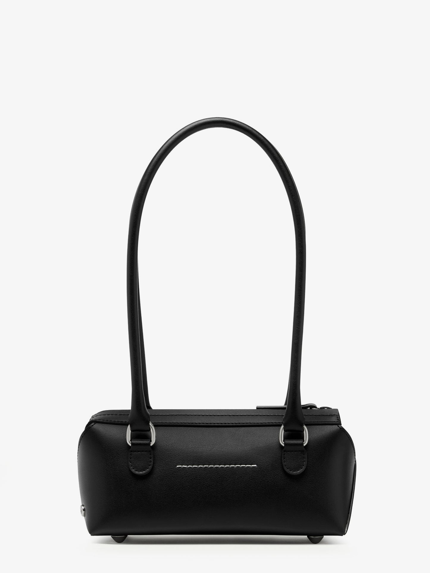 Mini Bauletto leather shoulder bag