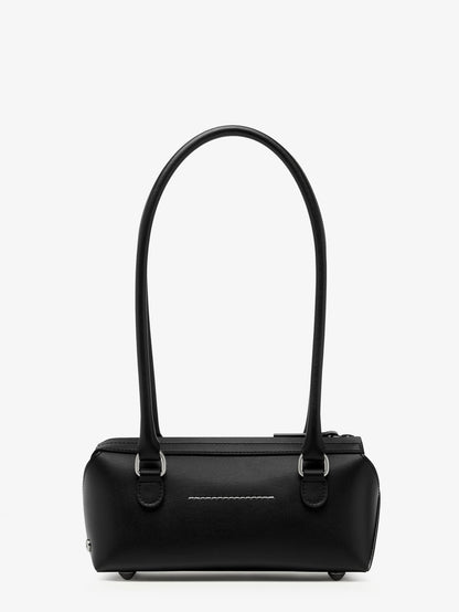 Mini Bauletto leather shoulder bag thumbnail