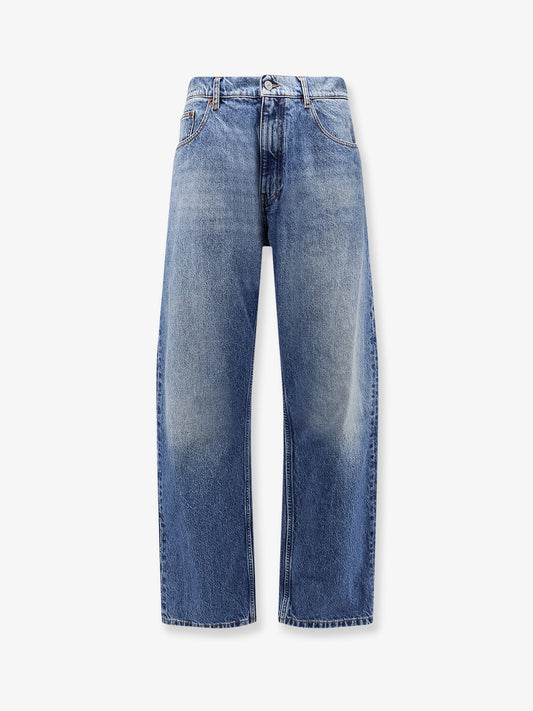 Cotton jeans with Numeric Signature tag