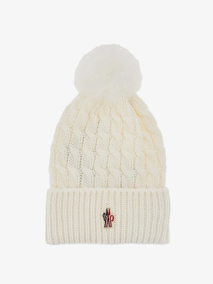 Wool hat with pom-pom thumbnail