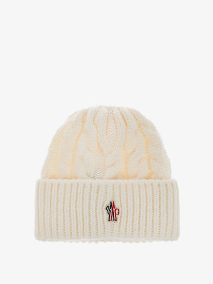 Cable-knit wool-blend hat thumbnail