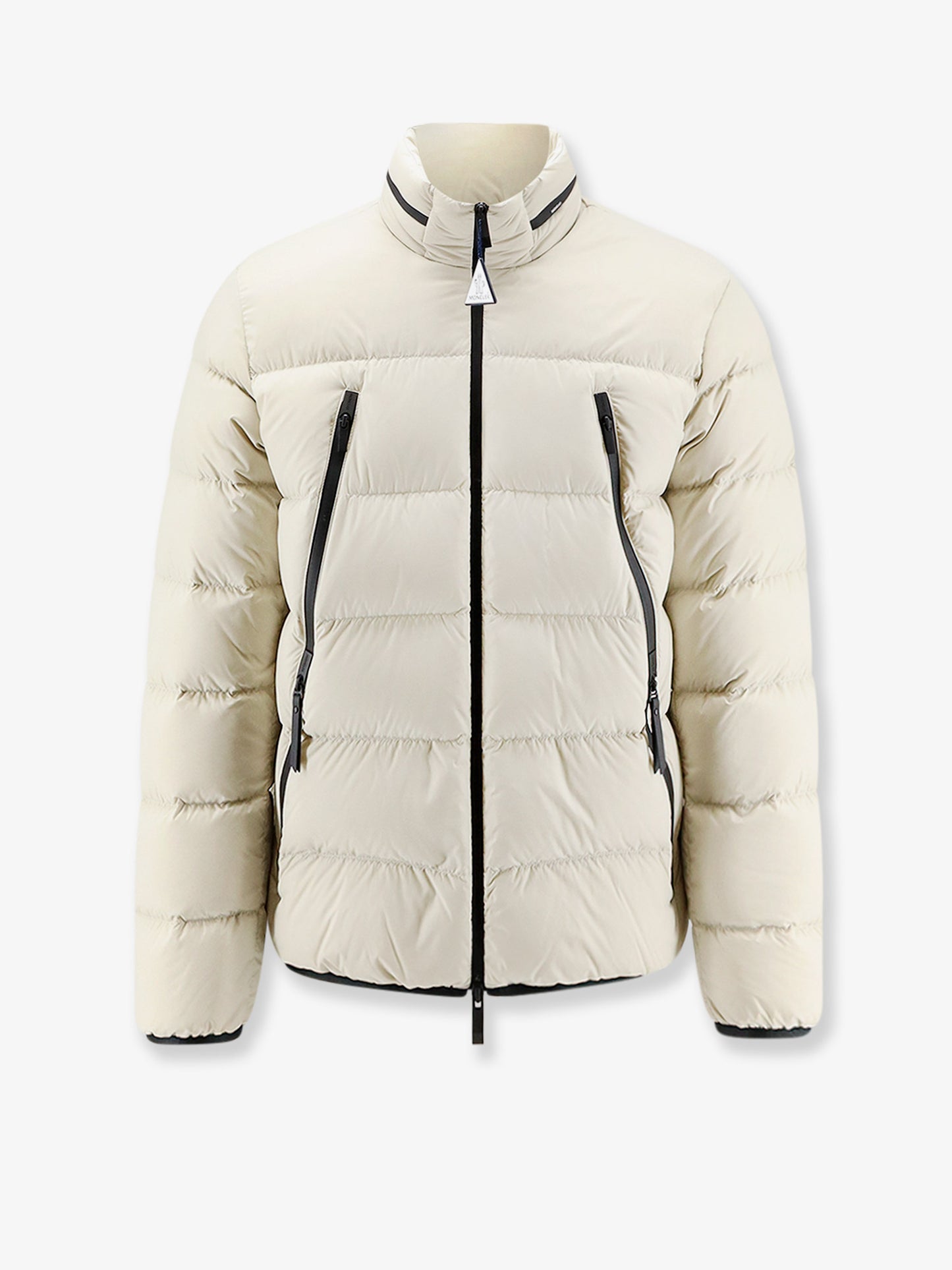 Dalalven nylon down jacket with contrasting profiles