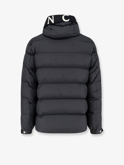 Orvelle nylon down jacket with rubberized Logo detail thumbnail