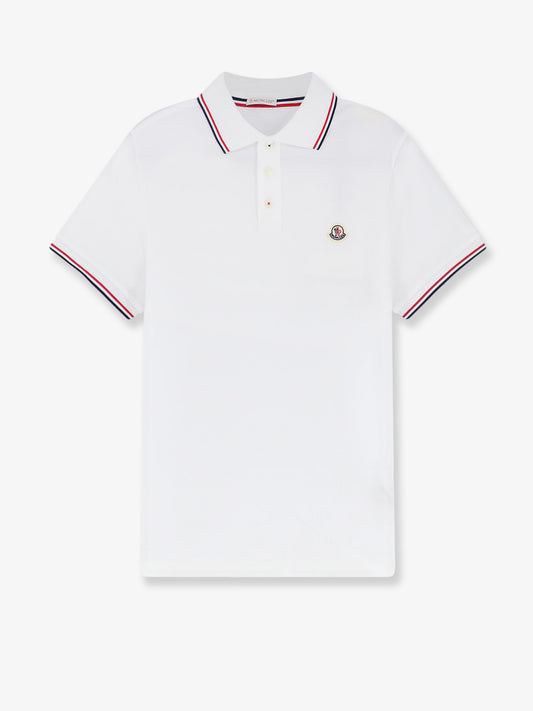 Cotton Polo Shirt with Logo patch