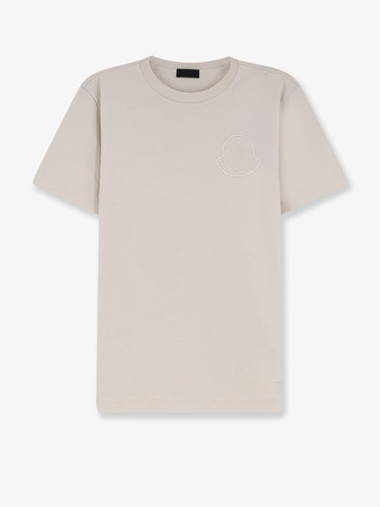 Cotton T-shirt with front logo patch thumbnail