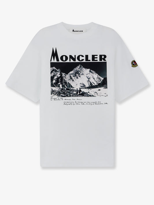 Cotton jersey t-shirt with print