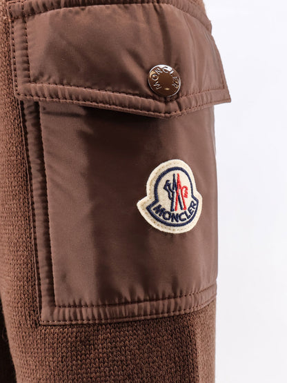 Virgin wool cardigan with Logo patch thumbnail