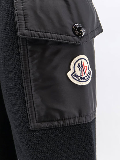 Virgin wool cardigan with Logo patch thumbnail