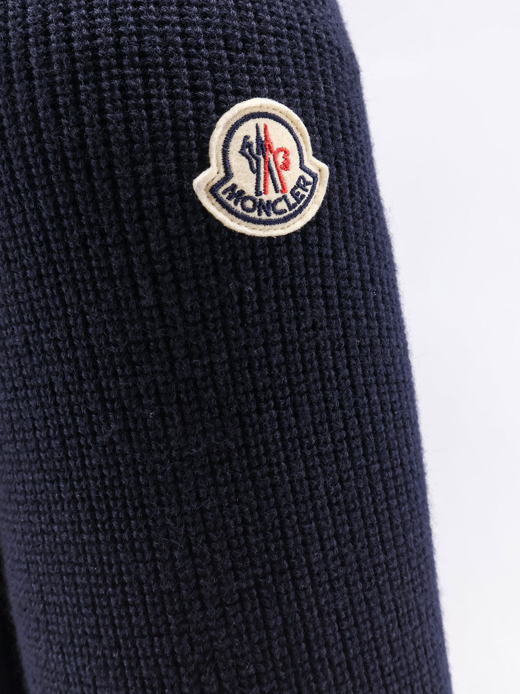 Down Jacket with virgin wool inserts