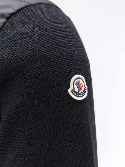 Down Jacket with virgin wool blend inserts thumbnail