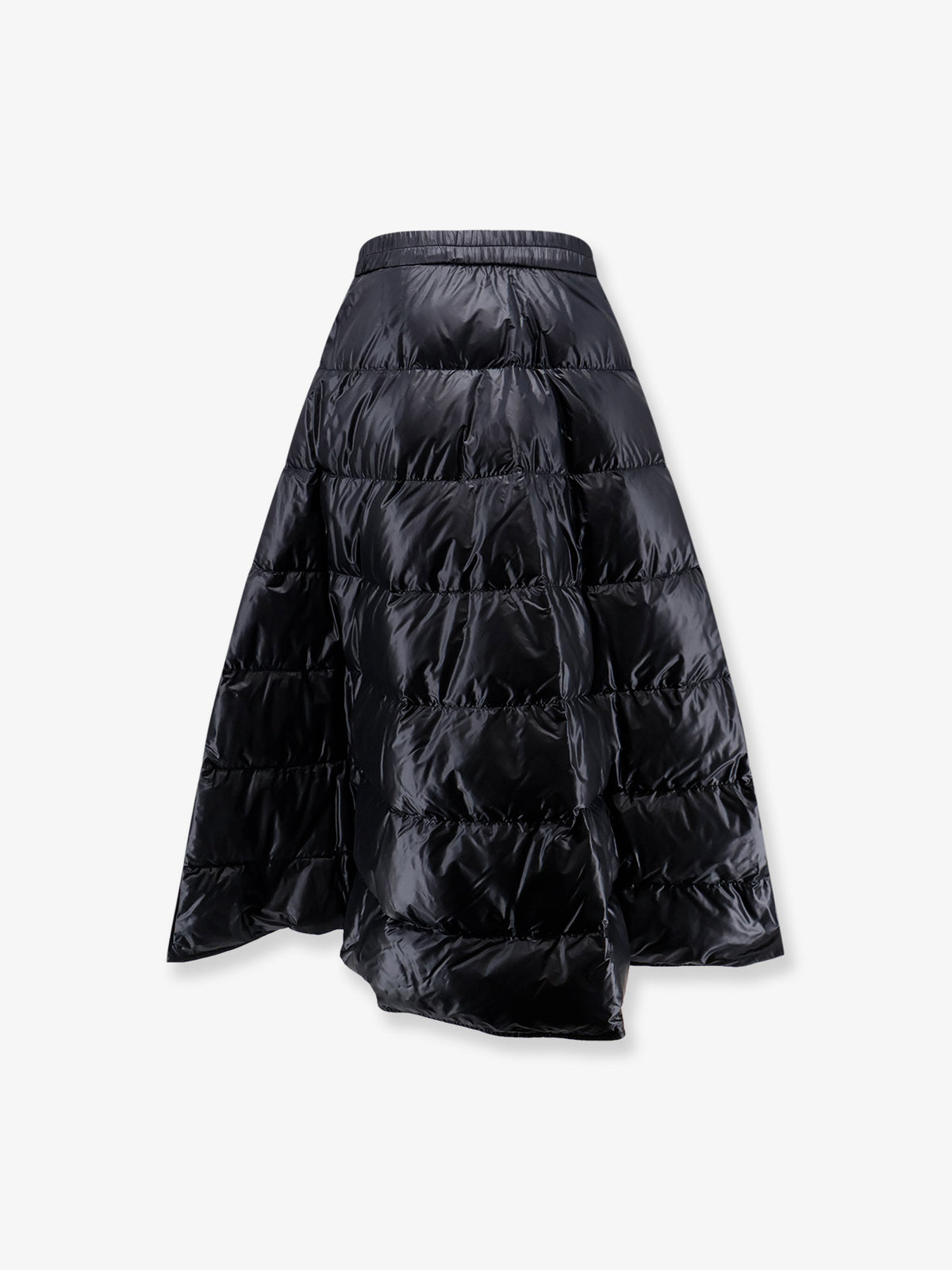 Padded recycled nylon skirt