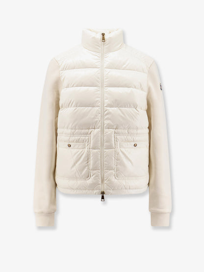 Padded jacket with fabric details thumbnail