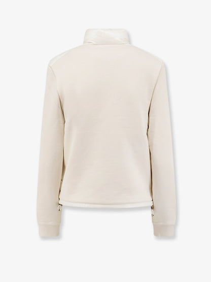 Padded jacket with fabric details thumbnail