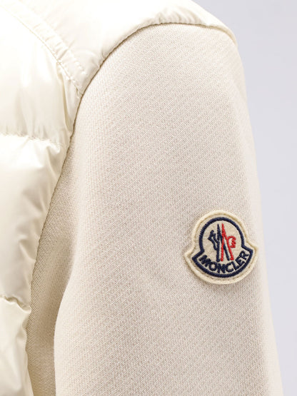 Padded jacket with fabric details thumbnail