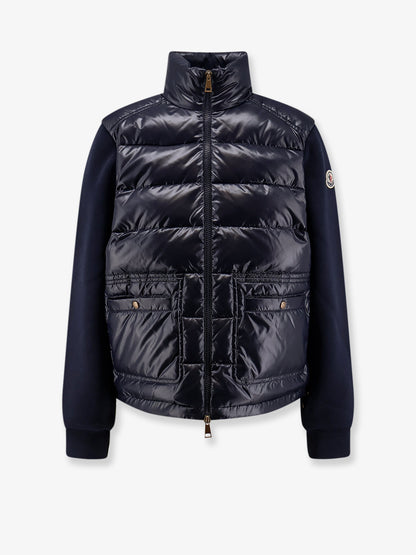 Padded jacket with fabric details thumbnail