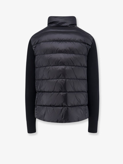 Down Jacket with virgin wool sleeves thumbnail