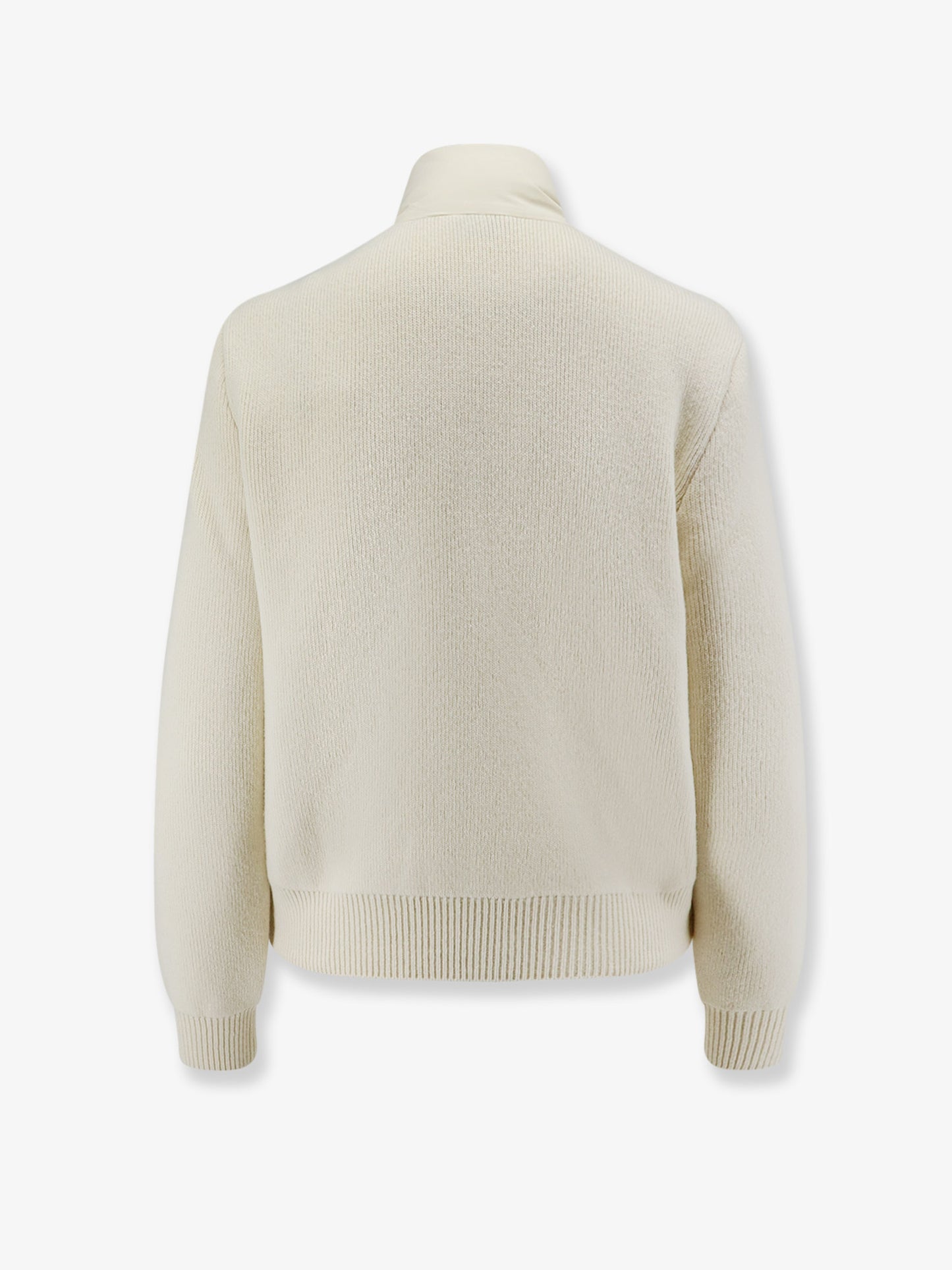 Wool and cashmere blend padded jacket