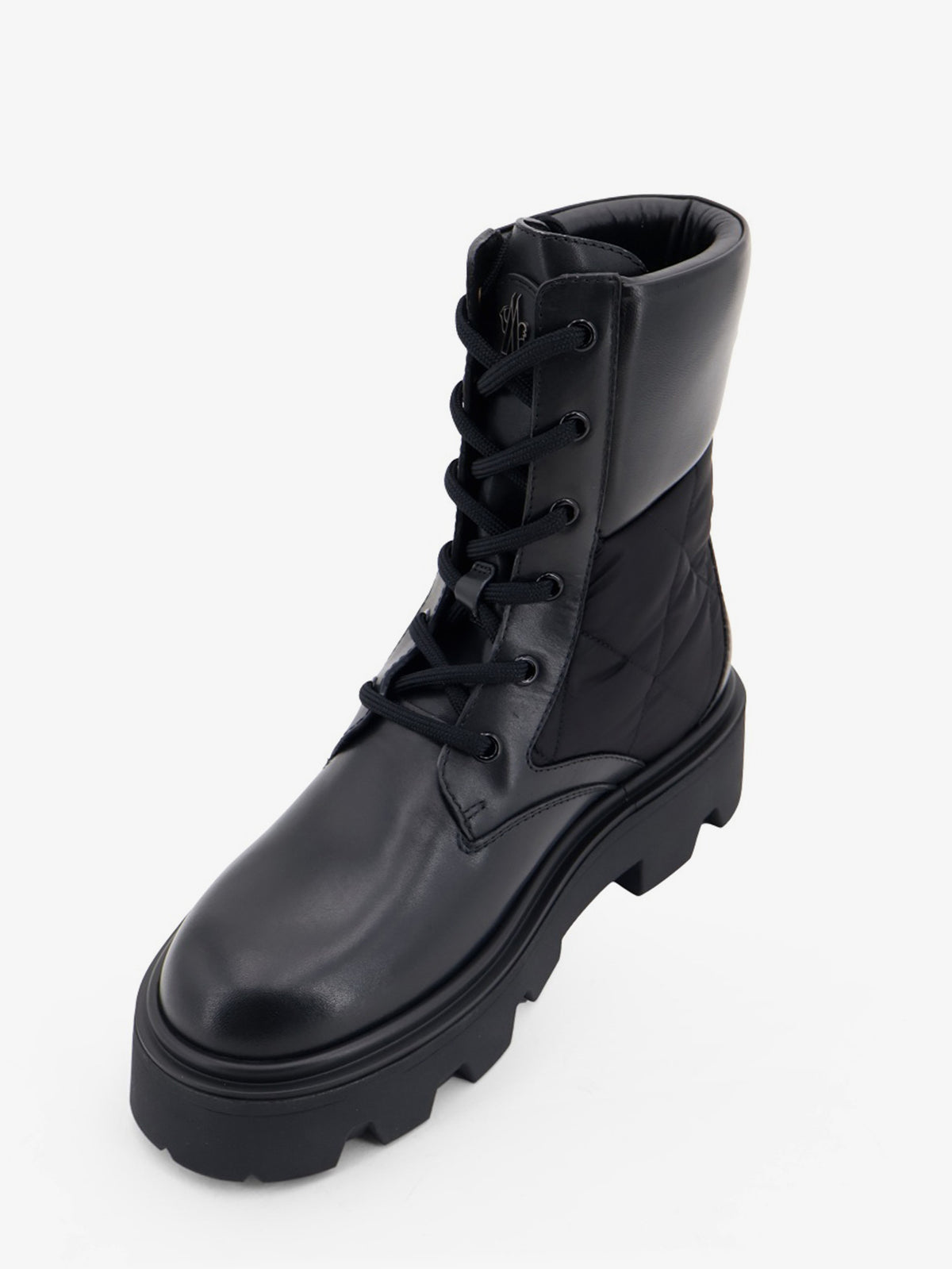 Aurea leather and nylon boots