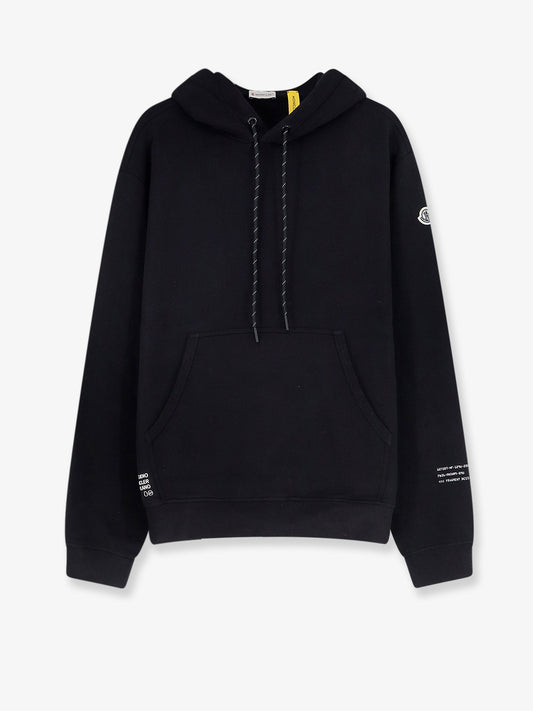 Cotton hoodie with logo