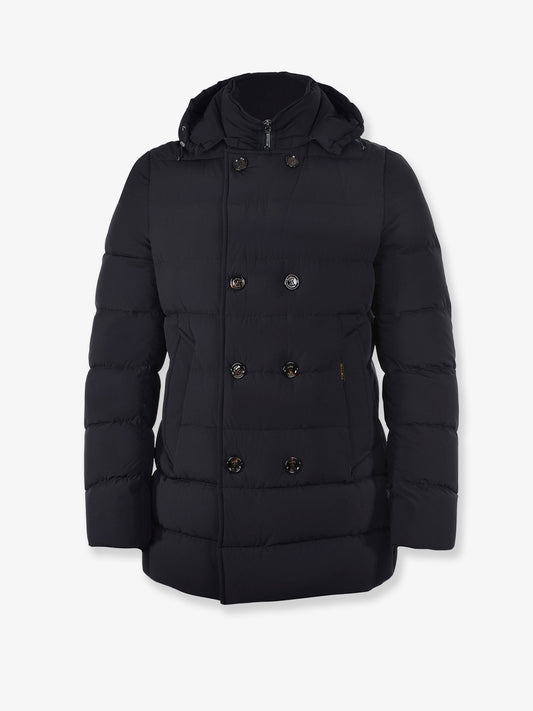 Florio-Kn padded and quilted down jacket