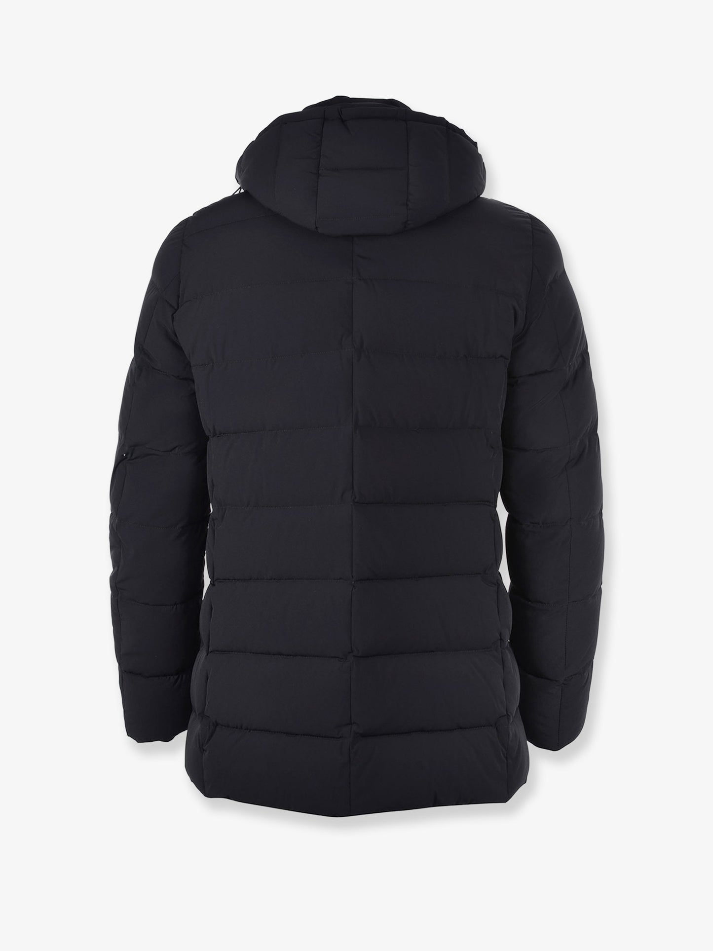 Florio-Kn padded and quilted down jacket