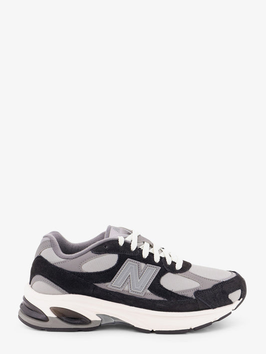 U2010 suede and mesh sneakers