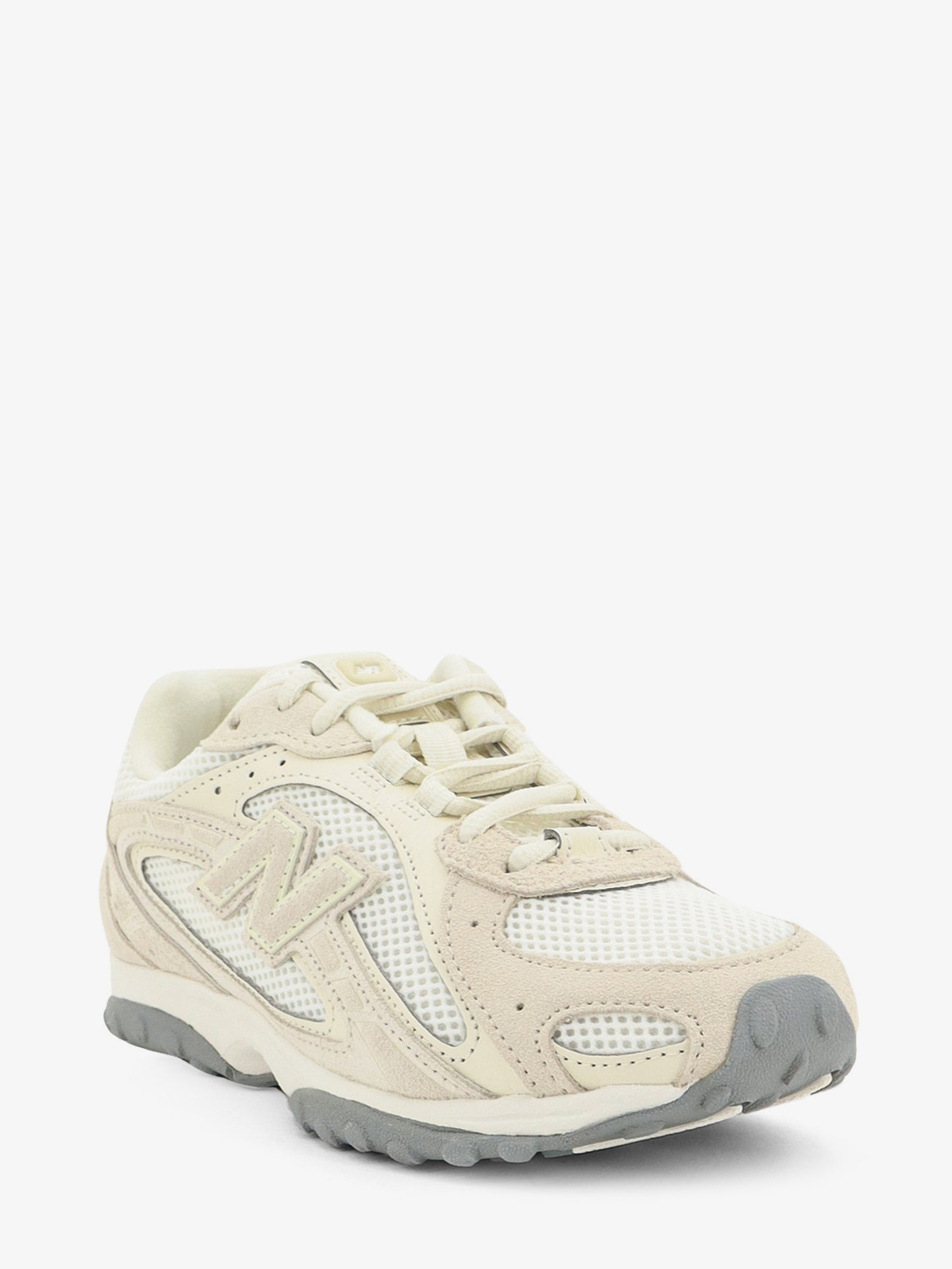 U204L mesh and suede sneakers
