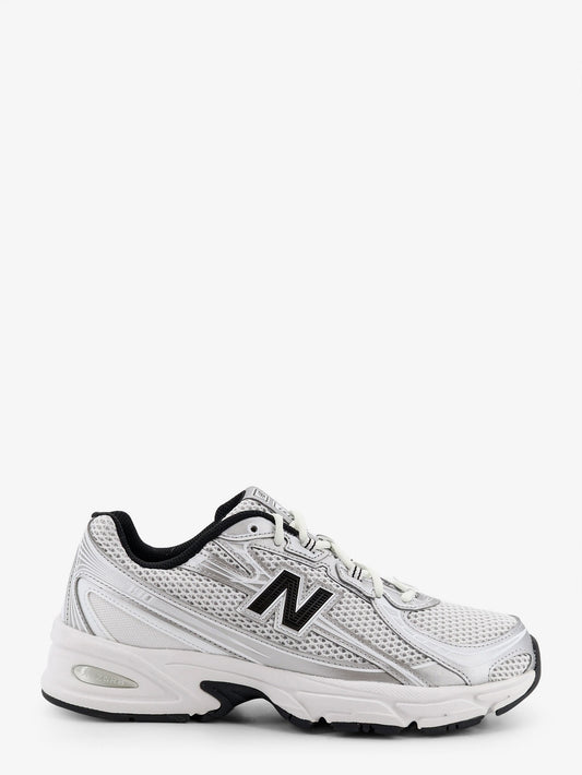 Sneakers 740 in mesh con iconico logo laterale in contrasto