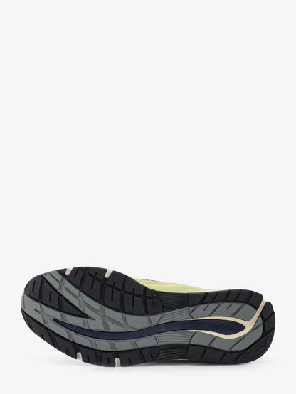 Mesh and suede sneakers with side logo thumbnail