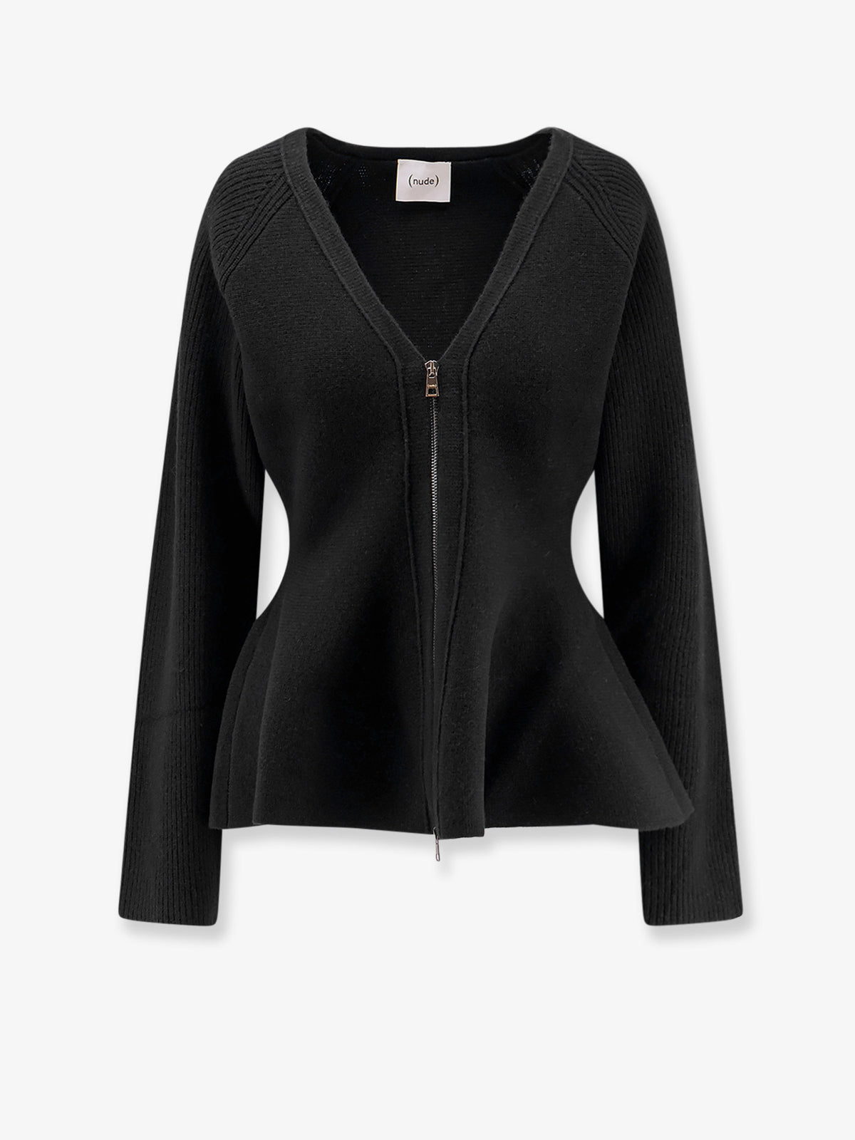 Wool blend cardigan