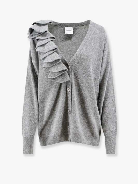 Cardigan in misto lana
