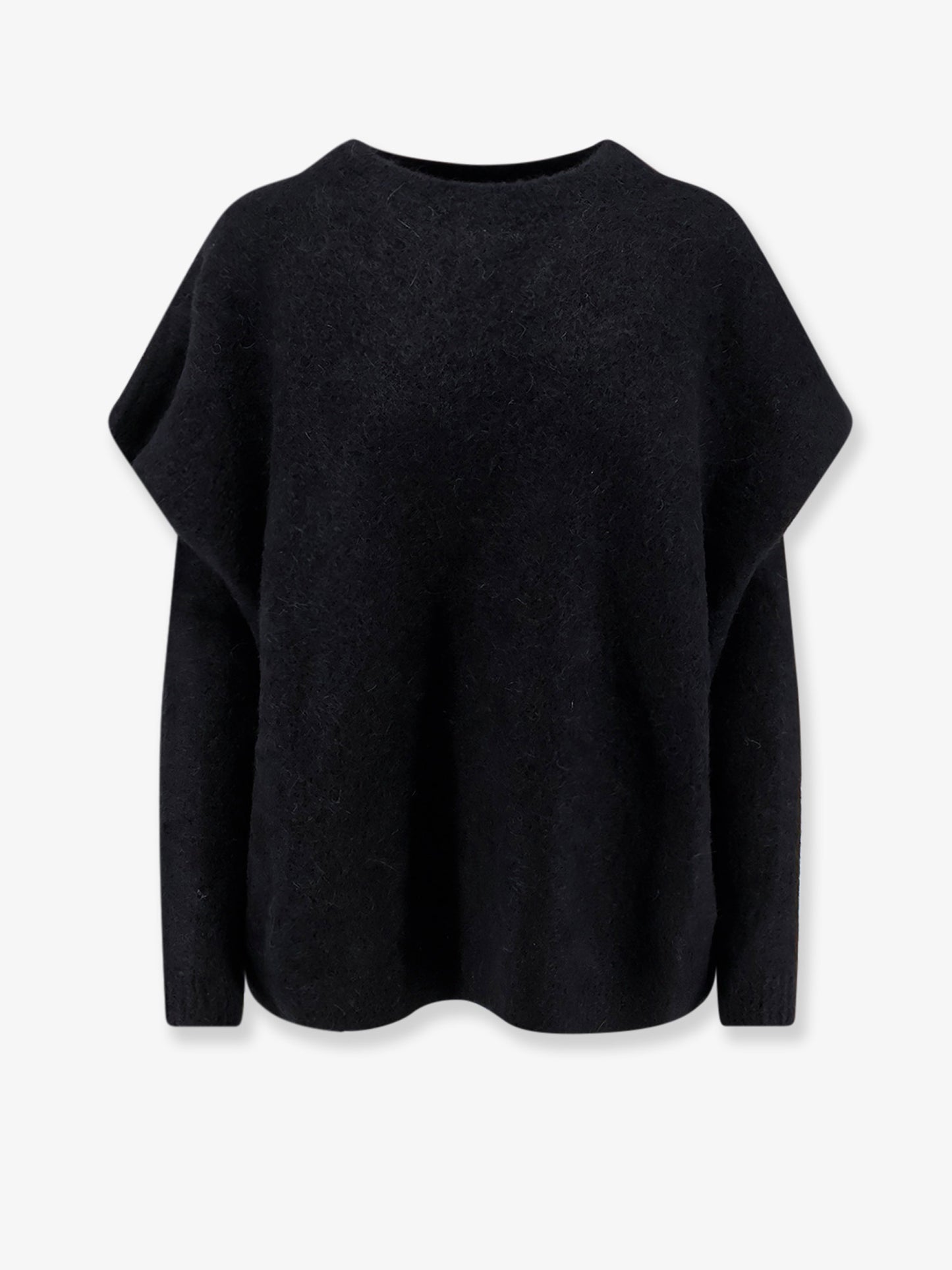 Sweater with detachable sleeves
